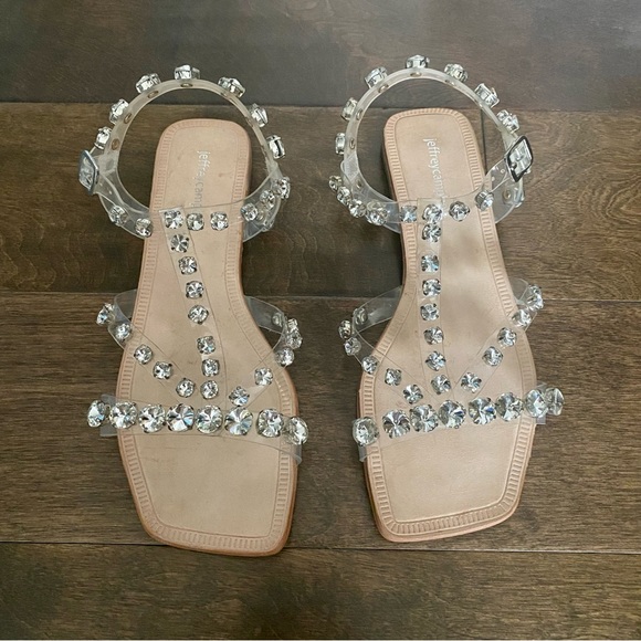 Jeffrey Campbell Amaryl Crystal Sandal - Picture 6 of 11